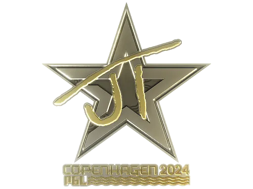 Sticker | JT (Gold) | Copenhagen 2024