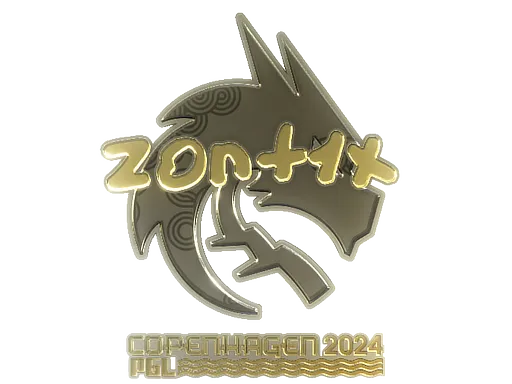 Sticker | zont1x (Gold) | Copenhagen 2024