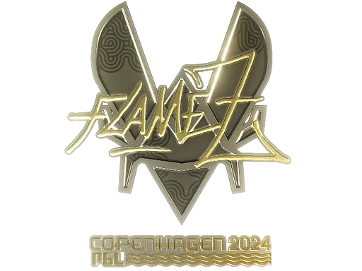 Sticker | FlameZ (Gold) | Copenhagen 2024
