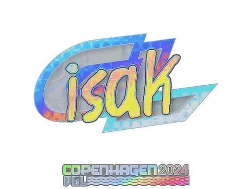 Sticker | isak (Holo) | Copenhagen 2024