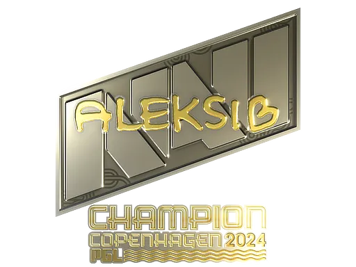 Sticker | Aleksib (Gold, Champion) | Copenhagen 2024