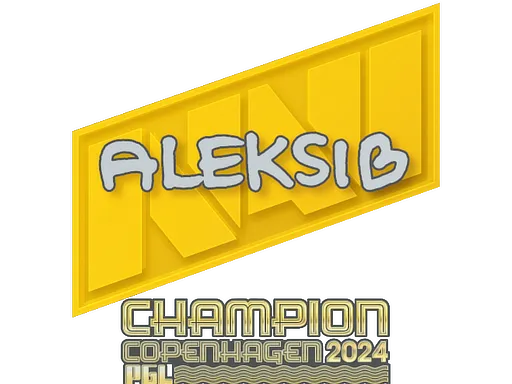 Sticker | Aleksib (Champion) | Copenhagen 2024