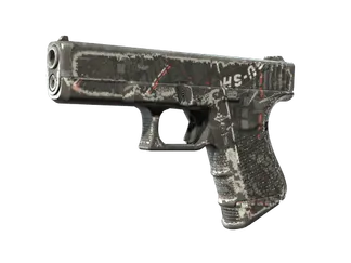 Glock-18 | Red Tire (Well-Worn)