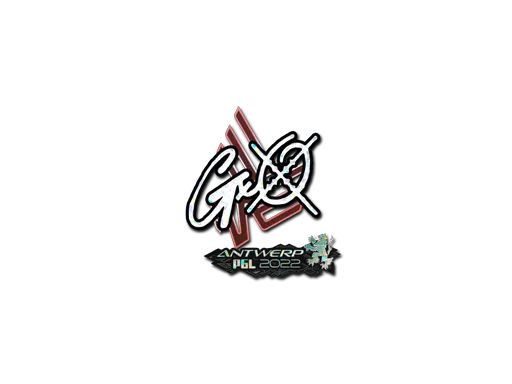 Sticker | gxx- (Glitter) | Antwerp 2022