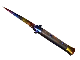 ★ Stiletto Knife | Marble Fade (Minimal Wear)