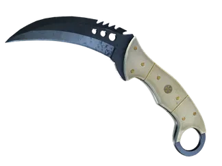 ★ StatTrak™ Talon Knife | Blue Steel (Battle-Scarred)