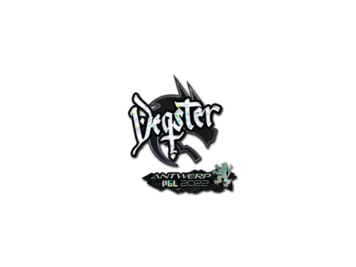 Sticker | degster (Glitter) | Antwerp 2022