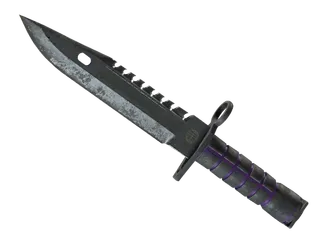 ★ M9 Bayonet | Ultraviolet (Battle-Scarred)
