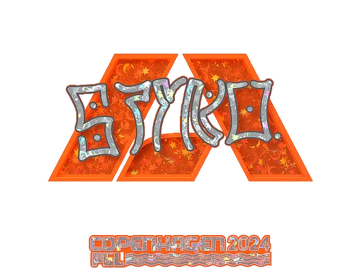 Sticker | STYKO (Glitter) | Copenhagen 2024