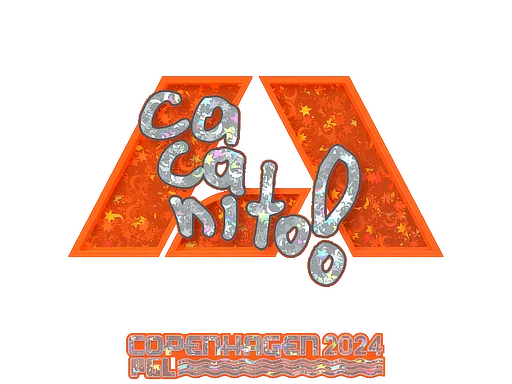 Sticker | CacaNito (Glitter) | Copenhagen 2024