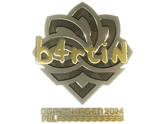Sticker | b4rtiN (Gold) | Copenhagen 2024