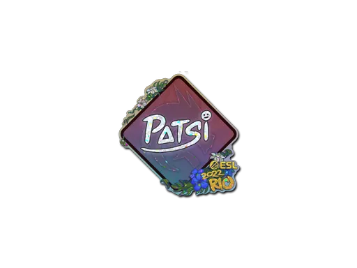 Sticker | Patsi (Glitter) | Rio 2022