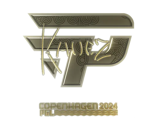 Sticker | kauez (Gold) | Copenhagen 2024