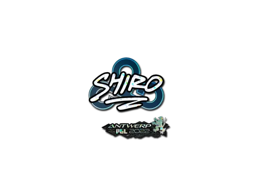 Sticker | sh1ro (Glitter) | Antwerp 2022