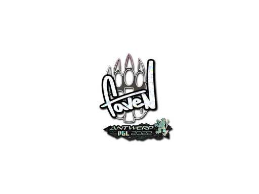 Sticker | faveN (Glitter) | Antwerp 2022