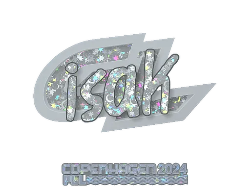 Sticker | isak (Glitter) | Copenhagen 2024