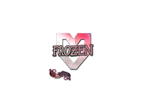 Sticker | frozen (Holo) | Paris 2023