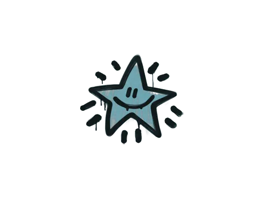 Sealed Graffiti | Shining Star