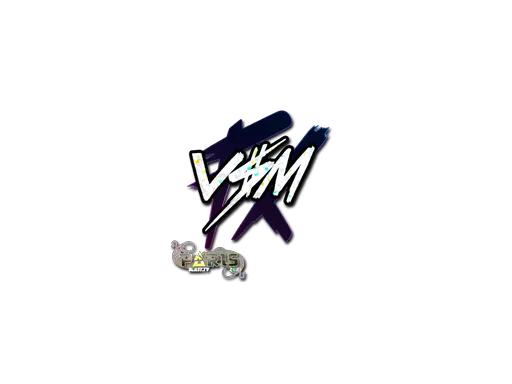 Sticker | v$m (Glitter) | Paris 2023