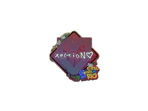 Sticker | xertioN (Glitter) | Rio 2022