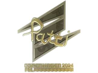 Sticker | Patti (Gold) | Copenhagen 2024