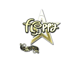 Sticker | floppy (Gold) | Paris 2023