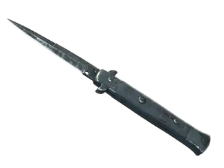 ★ StatTrak™ Stiletto Knife | Night Stripe (Battle-Scarred)