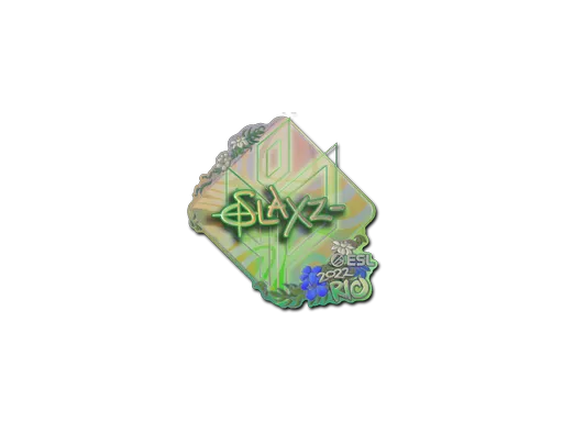 Sticker | slaxz- (Holo) | Rio 2022