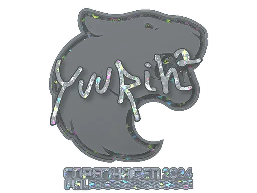 Sticker | yuurih (Glitter) | Copenhagen 2024