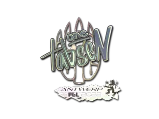 Sticker | tabseN (Holo) | Antwerp 2022