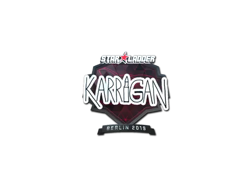 Sticker | karrigan (Foil) | Berlin 2019