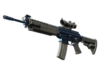 Souvenir SG 553 | Anodized Navy (Factory New)