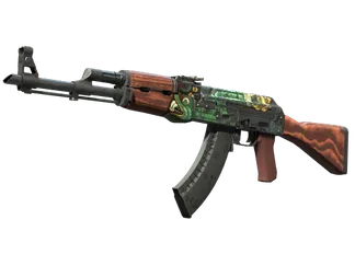 StatTrak™ AK-47 | Fire Serpent (Battle-Scarred)