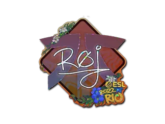 Sticker | roeJ (Glitter) | Rio 2022