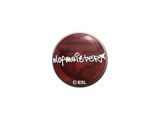 Sticker | olofmeister | Katowice 2019