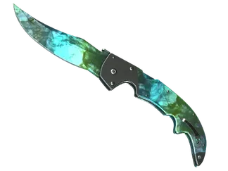 ★ StatTrak™ Falchion Knife | Gamma Doppler (Minimal Wear)
