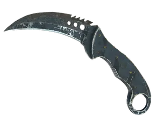 ★ StatTrak™ Talon Knife | Night Stripe (Battle-Scarred)