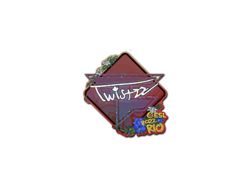 Sticker | Twistzz (Glitter) | Rio 2022