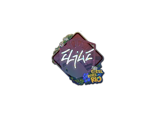 Sticker | EliGE (Glitter) | Rio 2022