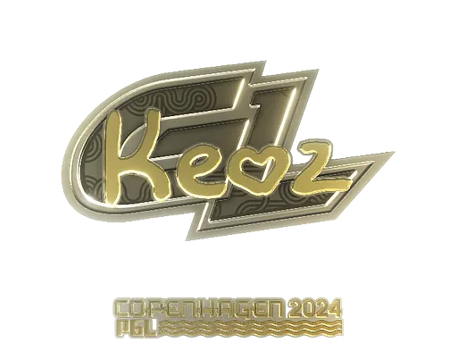 Sticker | Keoz (Gold) | Copenhagen 2024