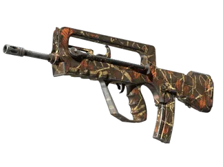 StatTrak™ FAMAS | Crypsis (Well-Worn)