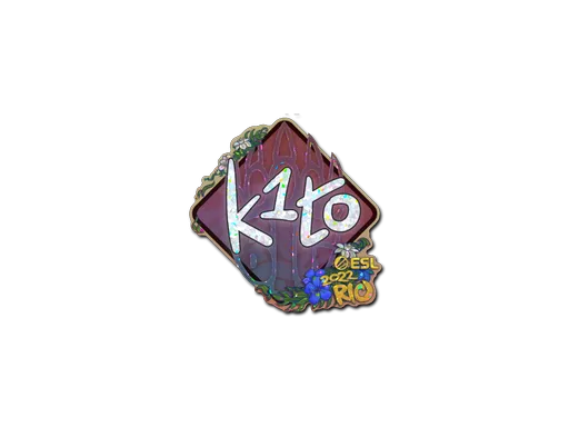 Sticker | k1to (Glitter) | Rio 2022