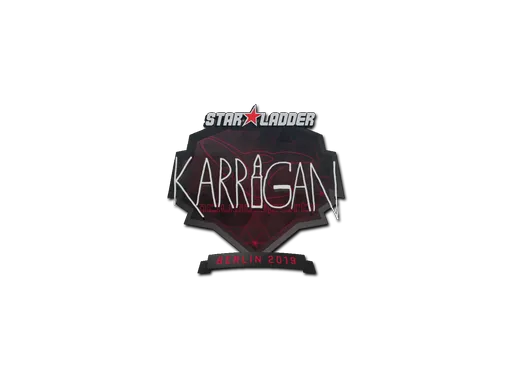 Sticker | karrigan | Berlin 2019