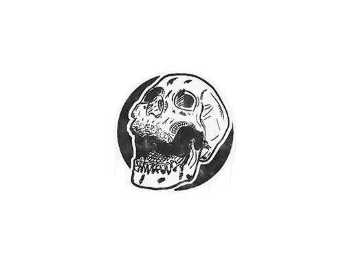 Sealed Graffiti | Rising Skull