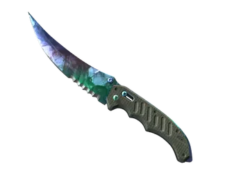★ StatTrak™ Flip Knife | Gamma Doppler (Minimal Wear)