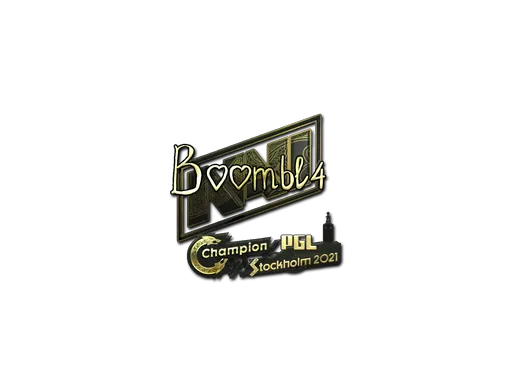 Sticker | Boombl4 (Gold) | Stockholm 2021