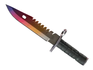 ★ StatTrak™ M9 Bayonet | Fade (Minimal Wear)