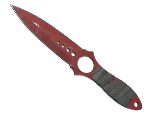 ★ StatTrak™ Skeleton Knife | Crimson Web (Battle-Scarred)