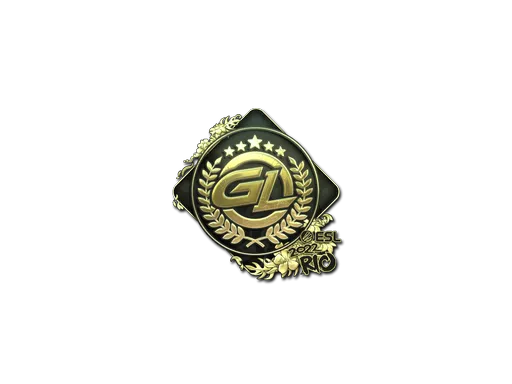 Sticker | GamerLegion (Gold) | Rio 2022