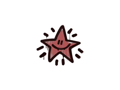 Sealed Graffiti | Shining Star